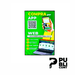 Panel LED Publicitario 60x120