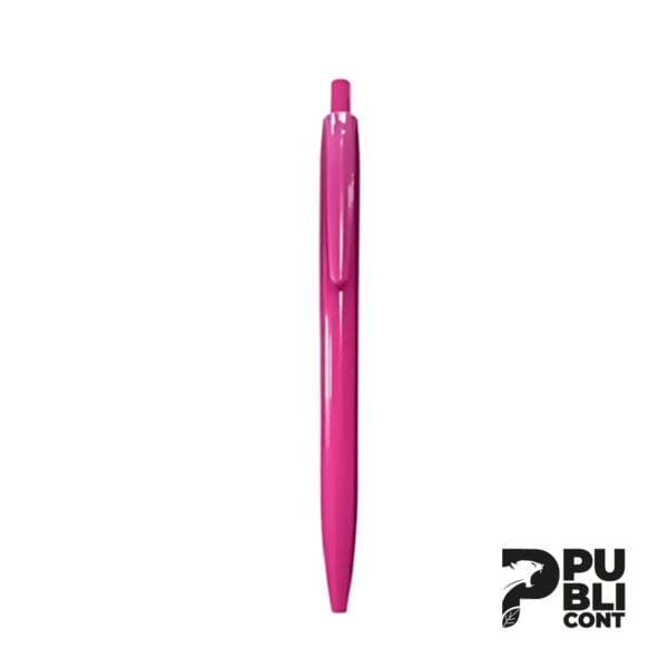 Lapicero de Plástico Color entero ROSADO