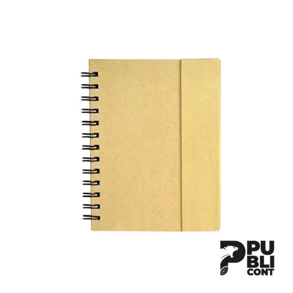 Libreta Ecológica imantada con anillado A5