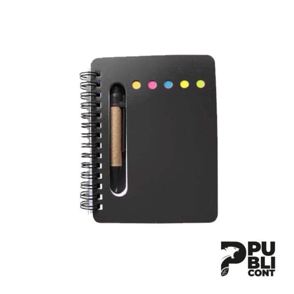 Mini libreta Post it con lapicero ecológico A7