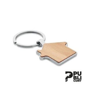 Llavero Madera Forma de casa