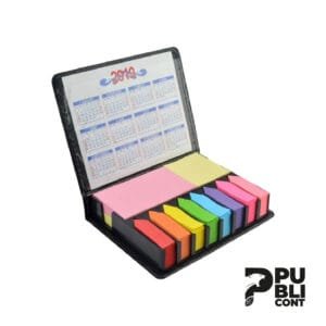 Porta Taco con calendario y Post-it