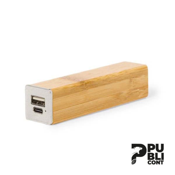 Powerbank de Bambú