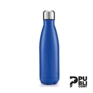 Tomatodo Aluminio con tapa ploma 750 ml AZUL